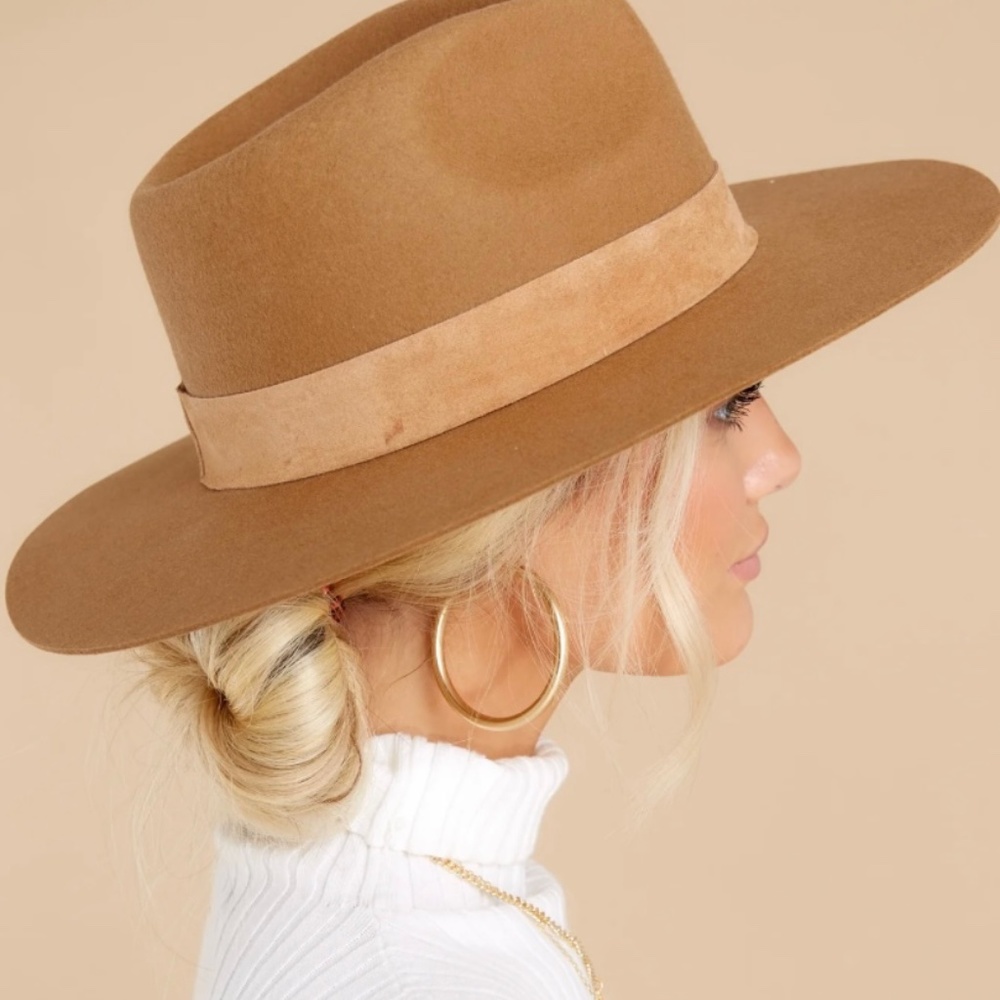 Lack of Color Mirage Felt Hat in Teak. NWT